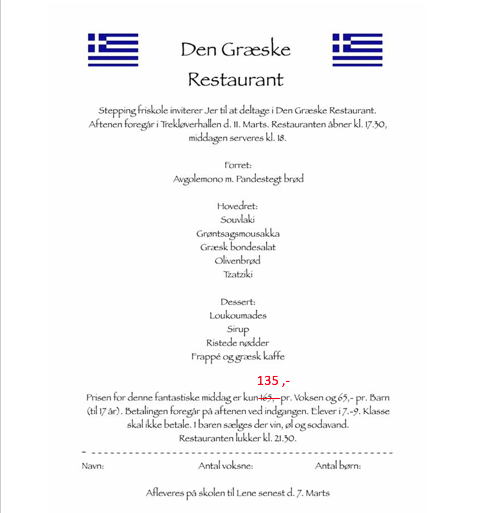 Græsk restaurant